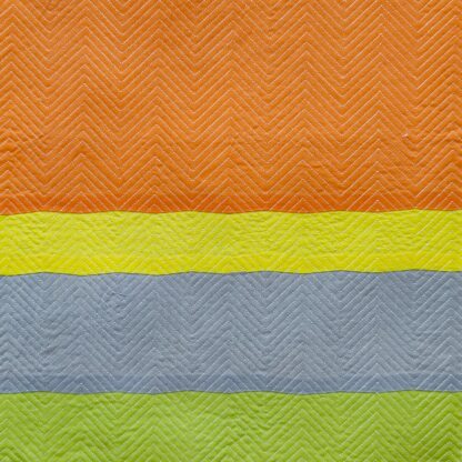 Calyz Grey Orange Placemat Napkin Set - Image 2